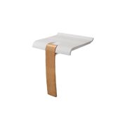 Pellet ARSIS Fantasy Foldaway Shower Seat, White & Wood
